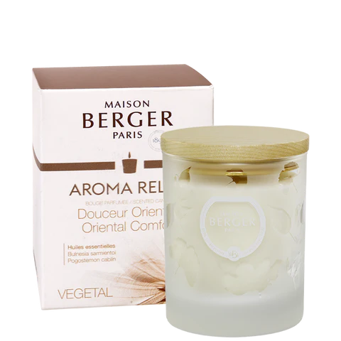 Maison Berger Aroma Relax - Oriental Comfort Scented Candle 006360 Capital Vacuum Raleigh Cary NC