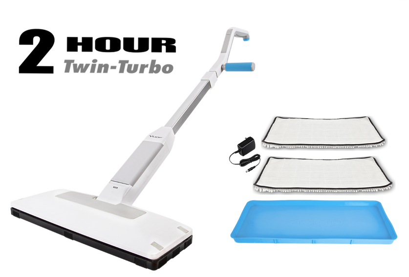 YMop Cordless Floor Cleaner Twin-Turbo 2 Hour + Capital Vacuum Raleigh Cary NC