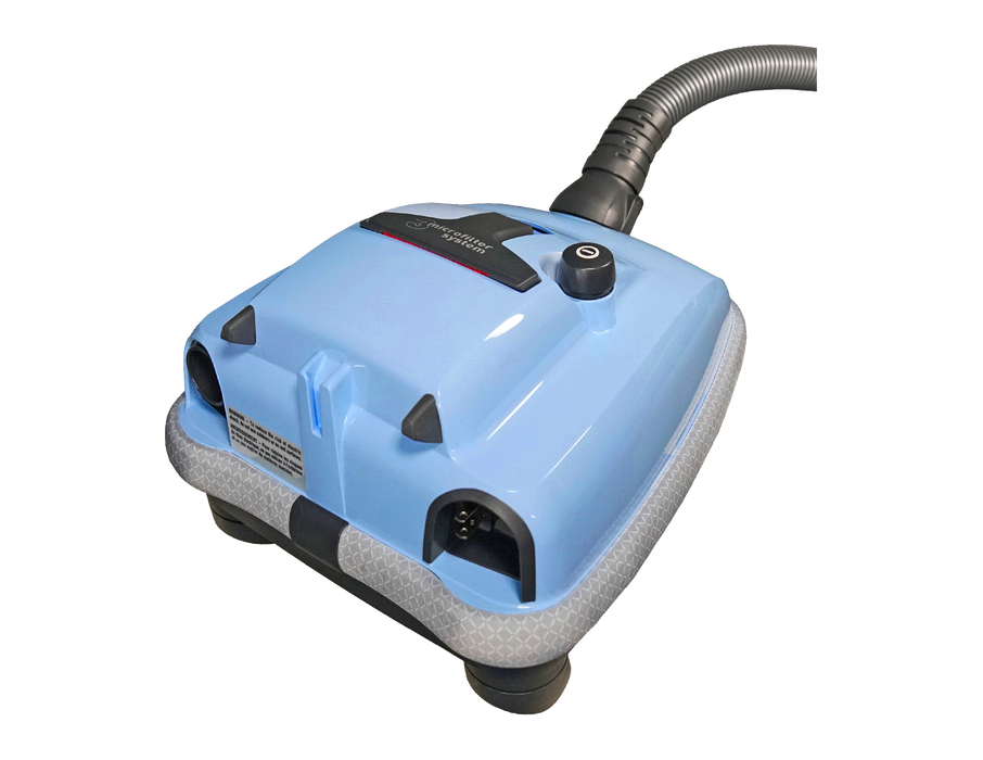 Sebo Airbelt K Canister Vacuum 91648AM Blue Capital Vacuum Raleigh Cary NC