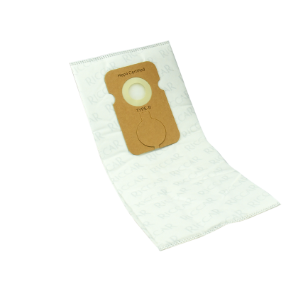 Riccar Vacuum Bags 8000 & 8900 series HEPA Type B - 6 pk HEPA dustbags