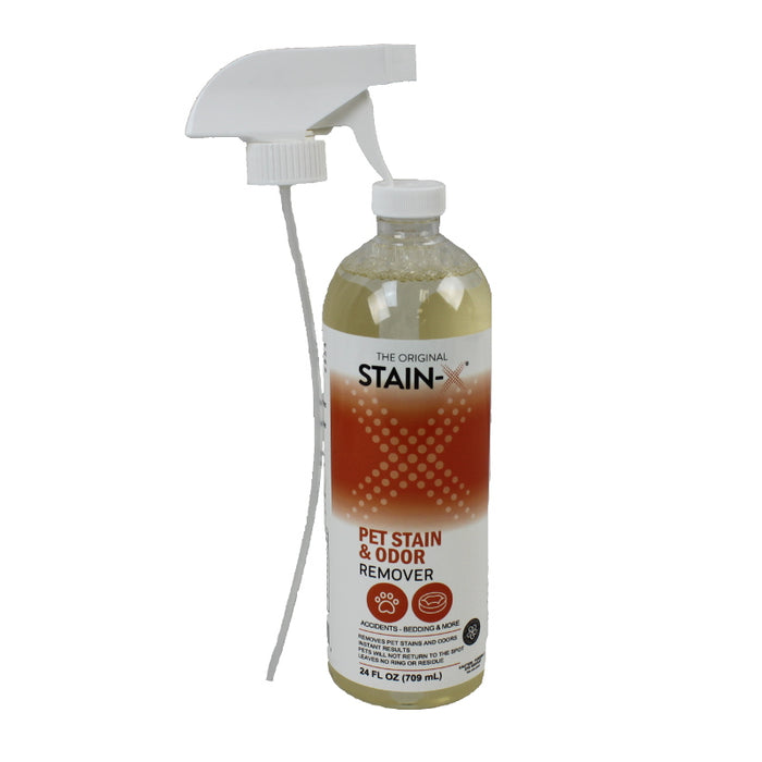 Stain-X® Stain Remover 24 oz - Effective Stain Remover Spray for Carpet, Clothing, Laundry, Upholstery and Other Washable Fabrics