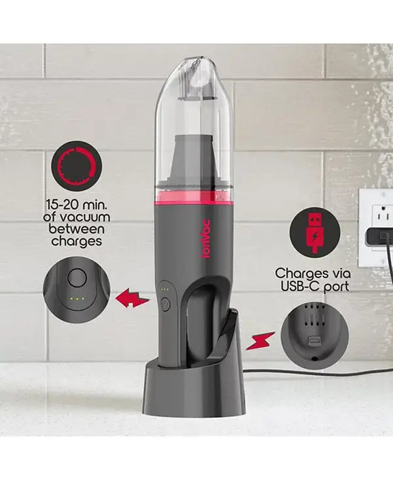 IonVac Cordless handheld vacuum cleaner Capital Vacuum Raleigh Cary NC