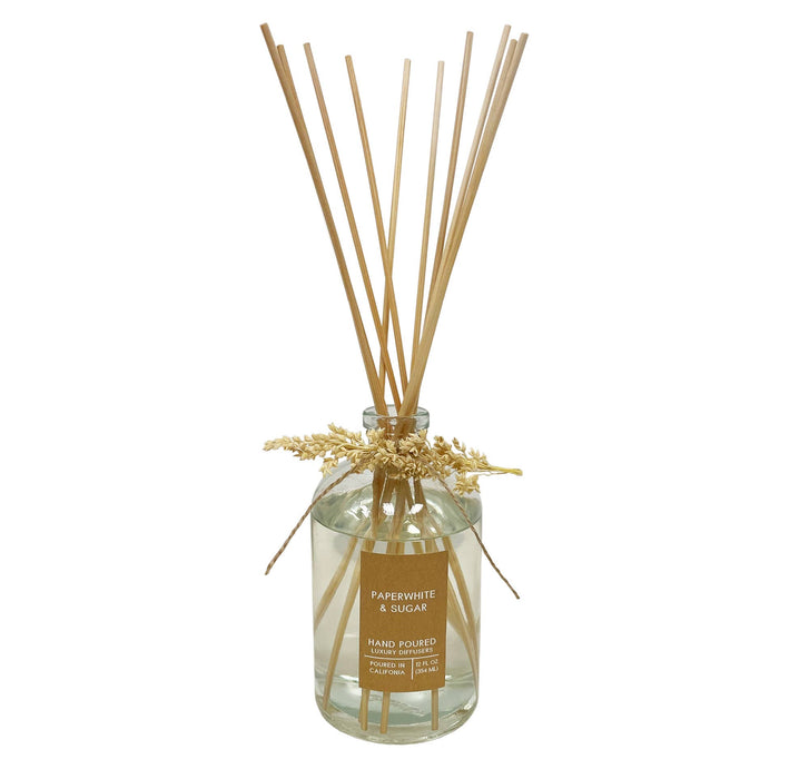 Andaluca - Paperwhite & Sugar Botanical Tie Reed Diffuser