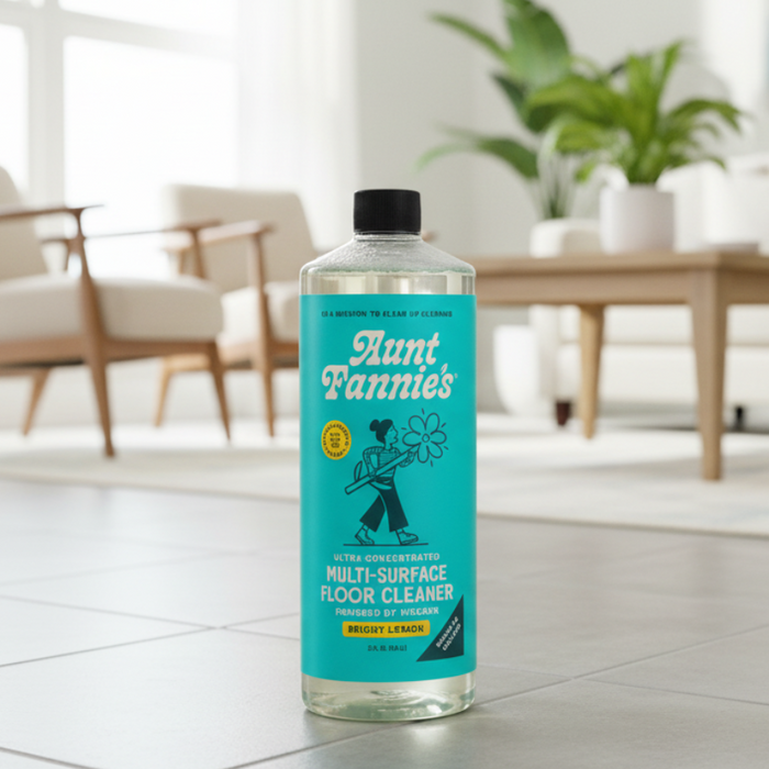 Aunt Fannie's Vinegar Floor Cleaner, Concentrate: Bright Lemon