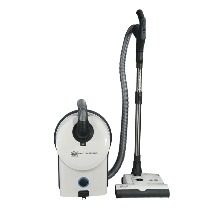 Sebo Airbelt D4 White Canister Vacuum 90941AM Capital Vacuum Raleigh Cary NC