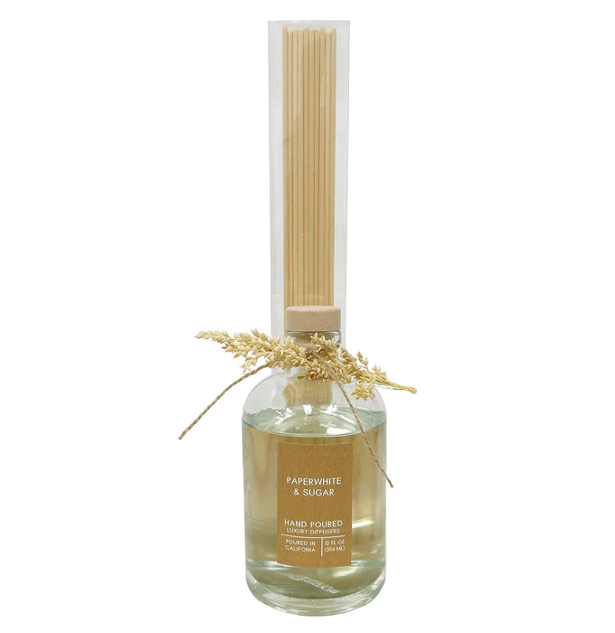 Andaluca - Paperwhite & Sugar Botanical Tie Reed Diffuser