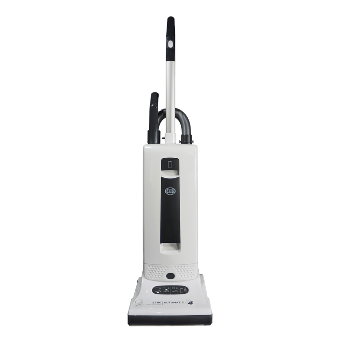 Sebo X4 Upright Vacuum 9570AM White Capital Vacuum Raleigh Cary NC