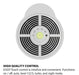 Ideal Air Purifier AP30/40 with control panel on a white background. Ideal Air Purifier AP40 Air Cleaner Capital Vacuum Raleigh Cary NC