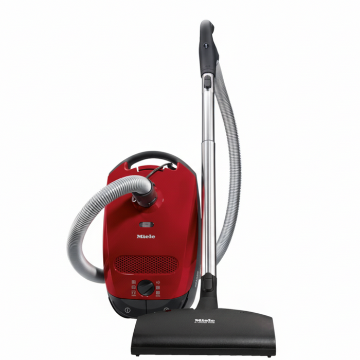 Miele C1 Centennial Canister Vacuum w/SEB217 front. Capital Vacuum Raleigh Cary NC