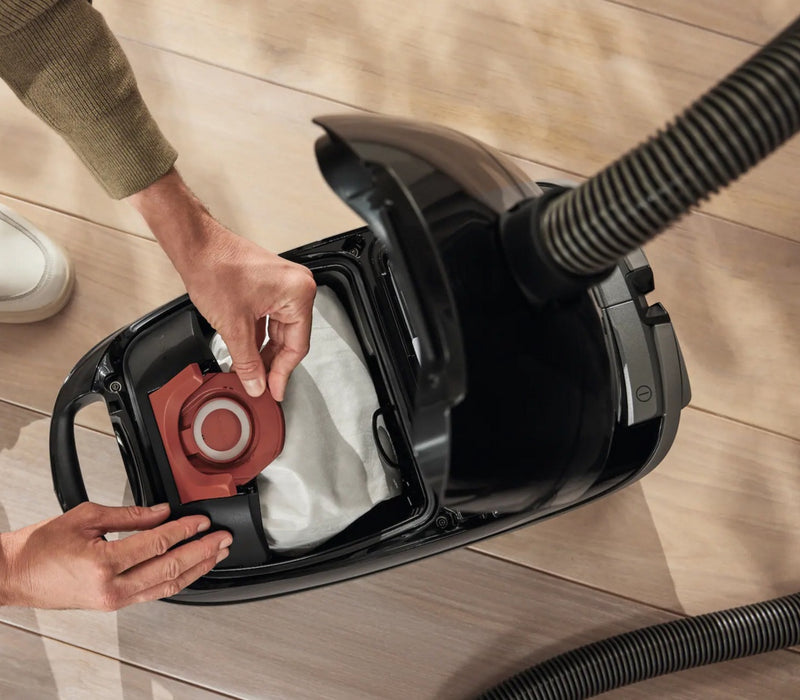 Miele Guard M1 Terra Red SVWE0 Canister Vacuum Cleaner Capital Vacuum Raleigh Cary NC