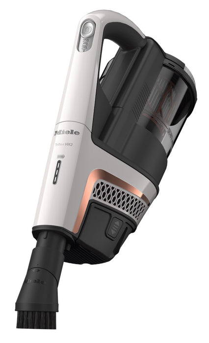 Miele Triflex HX2 Cordless White SMOLO hand vac mode. Capital Vacuum Raleigh Cary NC