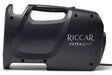 Black Riccar SupraQuick RSQ1 vacuum cleaner on a white background. Capital Vacuum Raleigh Cary NC