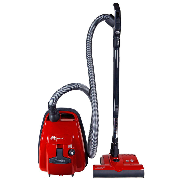 Sebo Airbelt K3 Premium Red Canister Vacuum 90687AM Capital Vacuum Raleigh Cary NC