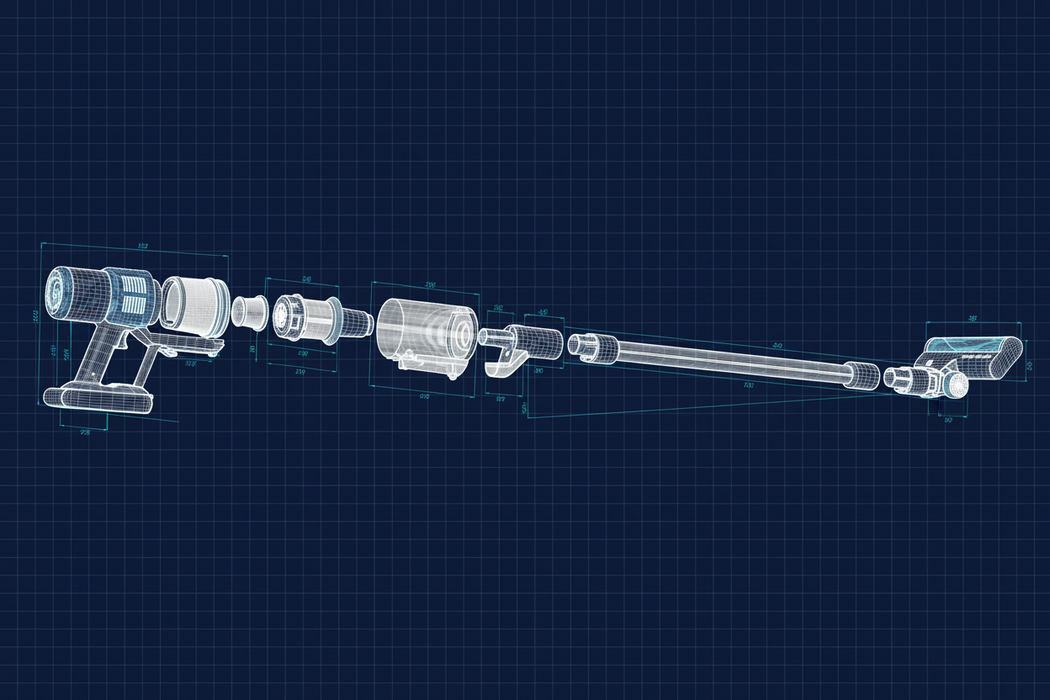 Sebo Balance A1 Cordless Broom Vacuum 95012AM Magenta