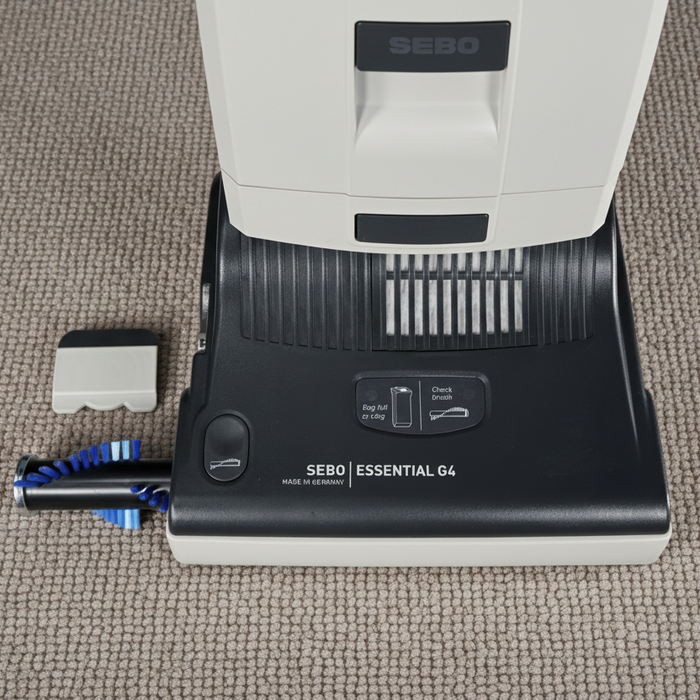 Sebo G4 Commercial Upright Vacuum 90406AM Capital Vacuum Raleigh Cary NC