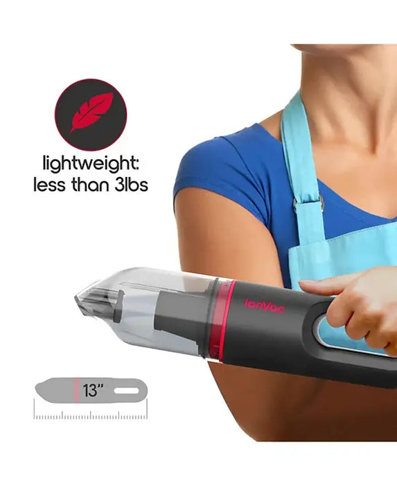 IonVac Cordless handheld vacuum cleaner Capital Vacuum Raleigh Cary NC