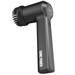 Sonic Power Black handheld cleaning tool with bristle brush head on a white background