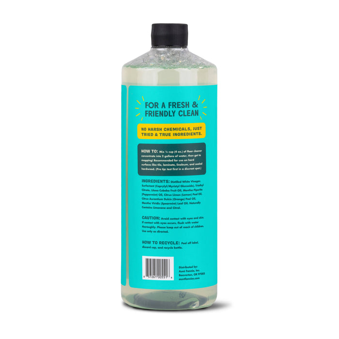Aunt Fannie's Vinegar Floor Cleaner, Concentrate: Bright Lemon