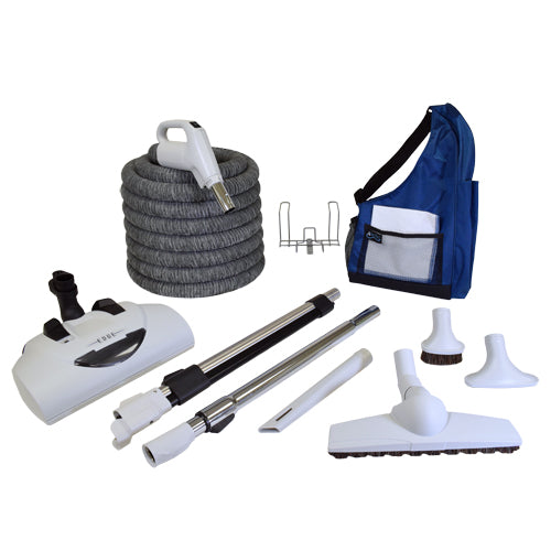 Element / Fitall Central Vacuum Attachment Set Deluxe Edge Carpet and Bare Floor Accessory Set