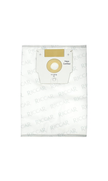 Riccar Vacuum Bags Mid-size & Full-size Canister HEPA Type H - 6 pk HEPA dustbags
