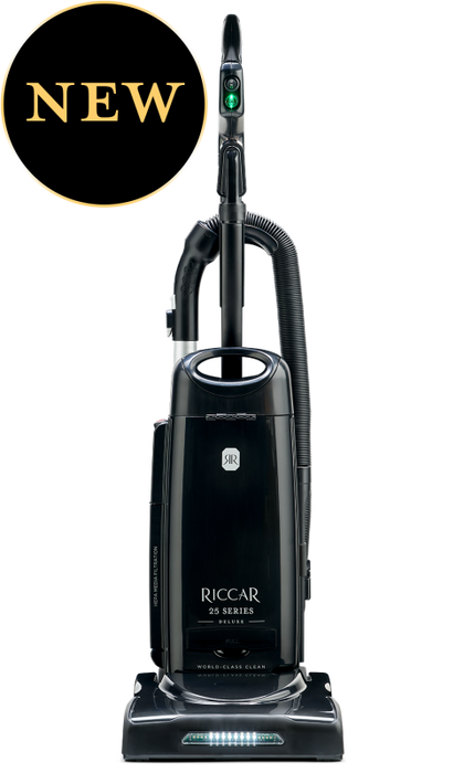 Riccar R25S Deluxe Clean Air Upright Vacuum Cleaner Capital Vacuum Raleigh Cary NC