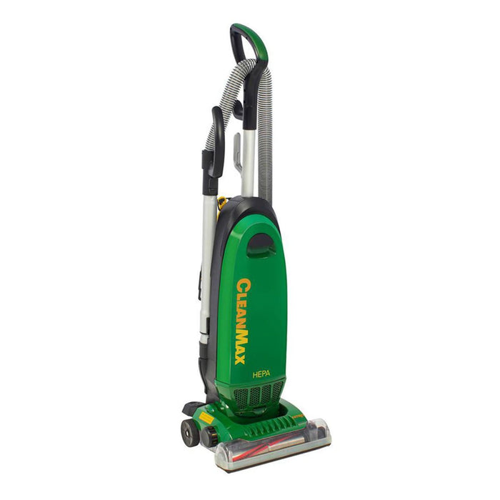 CleanMax Commercial Upright Vacuum CMNR-QD with On-Board Tools Capital Vacuum Raleigh Cary NC
