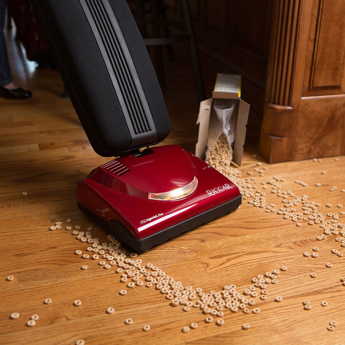 Riccar Supralite R10P Upright Vacuum, weighs just 9 pounds!